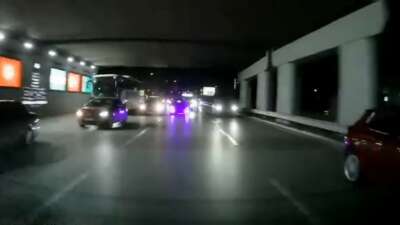 Bursa'da akan trafikte makas