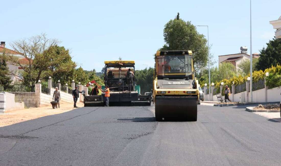Osmangazi Belediyesi, ilçedeki asfalt