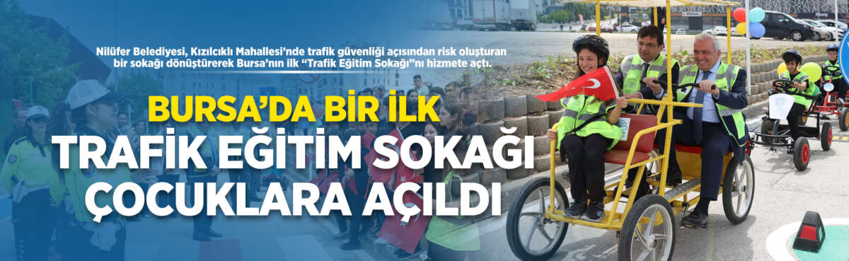 Nilüfer Belediyesi, Kızılcıklı Mahallesi’nde trafik