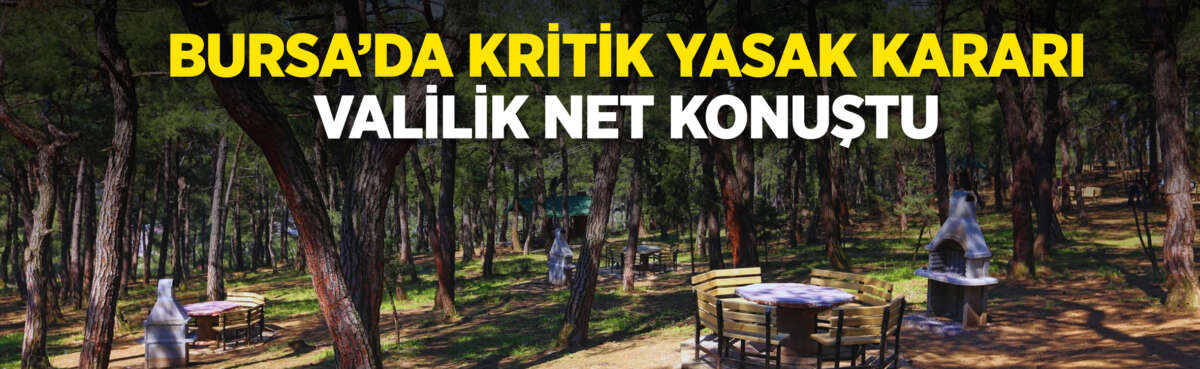 Bursa İli Orman Yangınlarını Önleme