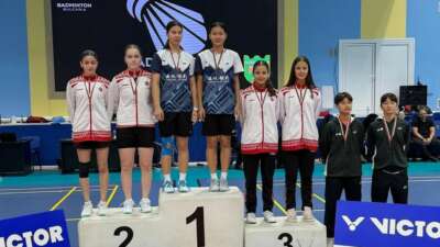 Osmangazi Belediyespor Kulübü’nün başarılı badminton
