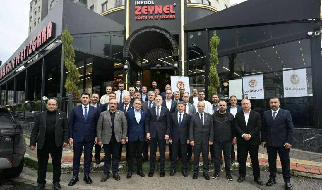 Başkan Burkay MUŞSİAD üyeleri ile buluştu ursa Ticaret ve Sanayi