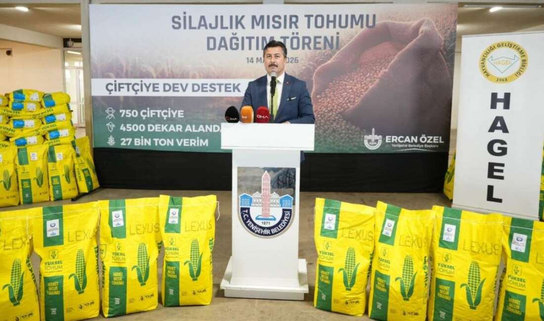YENİŞEHİR’DE 750 ÇİFTÇİYE TOHUM