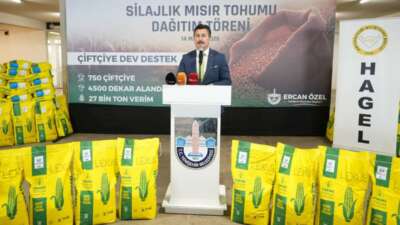 YENİŞEHİR’DE 750 ÇİFTÇİYE TOHUM DESTEĞİYenişehir