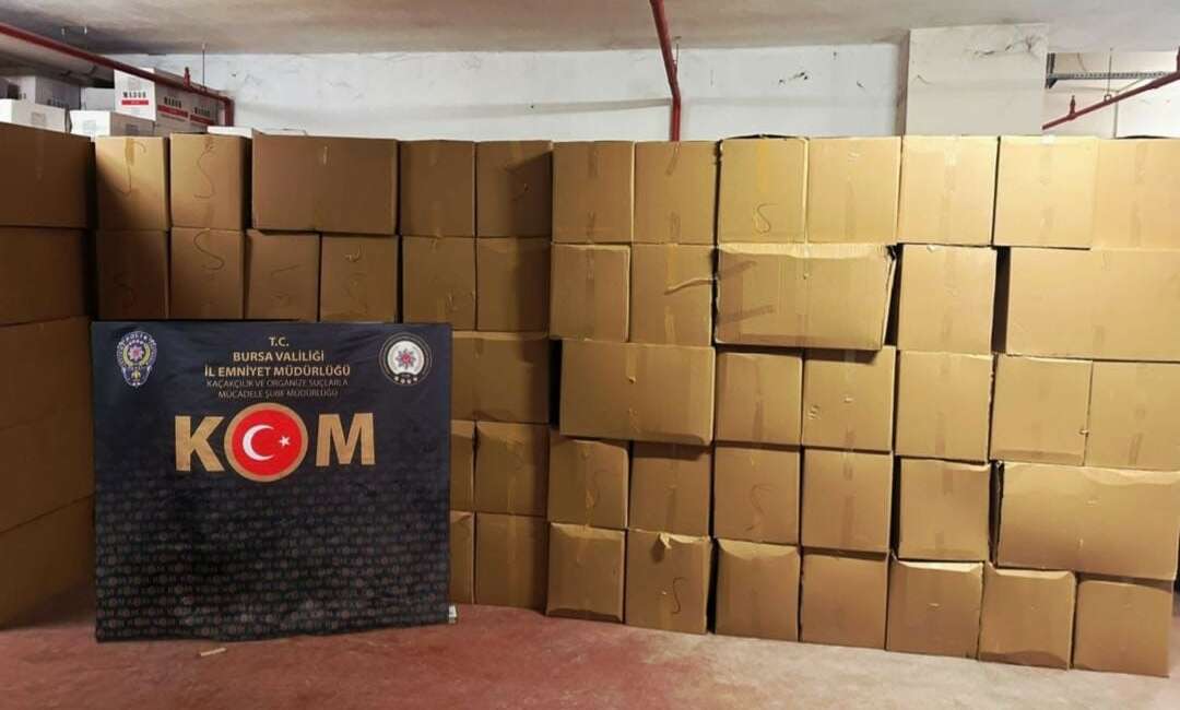 Bursa’da polis ekiplerinin düzenlediği