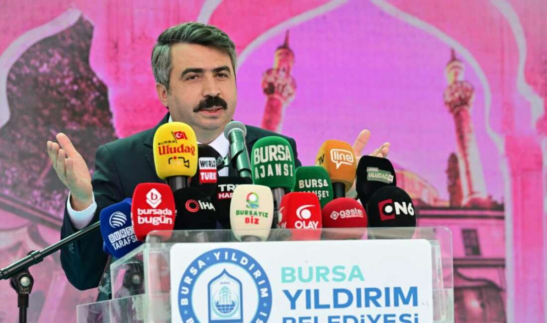 Yıldırım Belediyesi, baharı müjdeleyen,