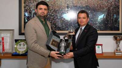 Bursaspor Kulübü Başkanı Enes Çelik’e