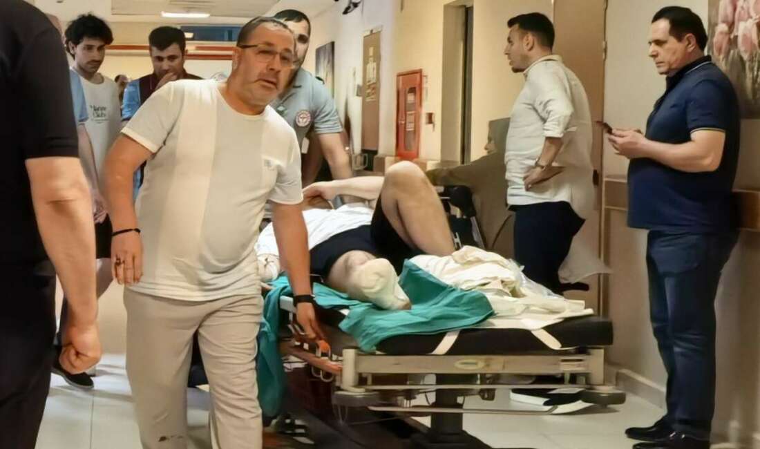 Çim biçerken parmaklarını biçti Bursa’nın İnegöl ilçesinde meydana