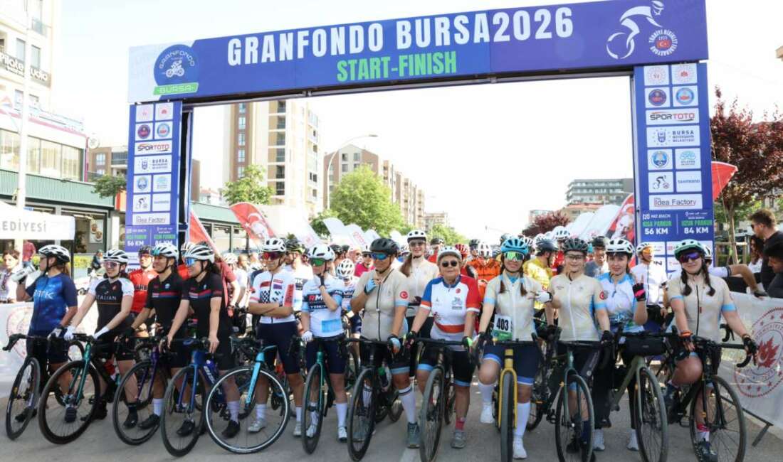 Bursa’da pedallar ‘Daha Fazla Kadın Yarışmacı’ için döndü Granfondo Bursa 2026, bisiklet