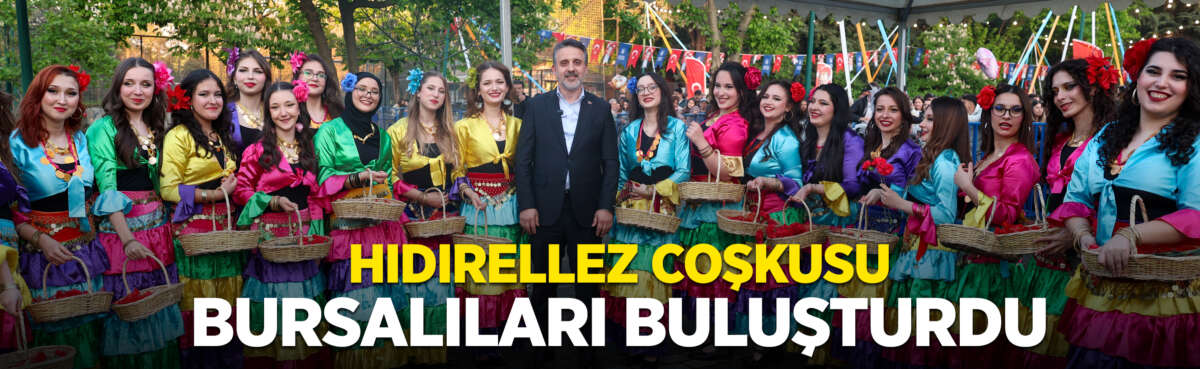 Kültürpark’ta düzenlenen Hıdırellez Şenliği, halk