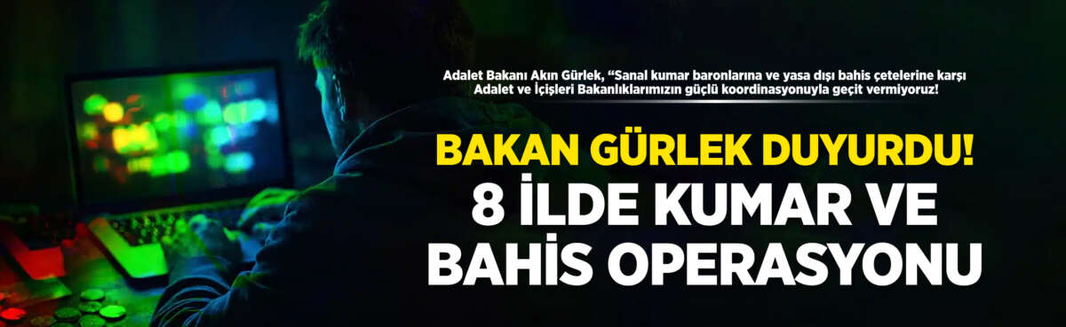Adalet Bakanı Akın Gürlek, "Sanal