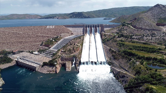 Keban Barajı’nda 7 yıl sonra savaklar açılıyor Türkiye’nin önemli enerji kaynaklarından