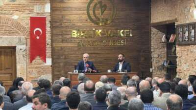 TBMM Başkanı Numan Kurtulmuş, Bursa'daki