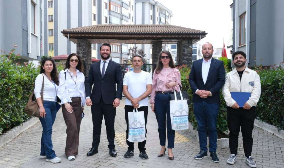 NAYDEM, apartman ve site emekçileriyle sahada buluştu Nilüfer Belediyesi’nin apartman ve