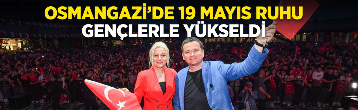 Osmangazi Belediyesi’nin 19 Mayıs Atatürk’ü