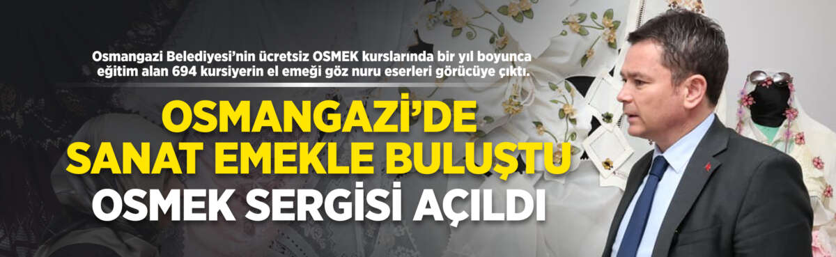 Osmangazi Belediyesi tarafından vatandaşların mesleki