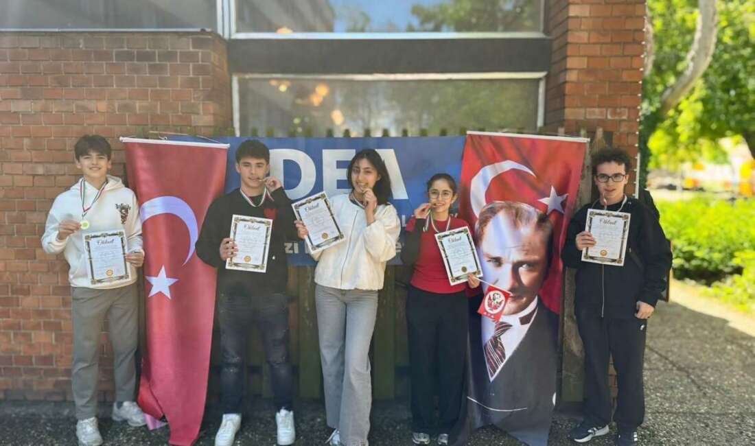 Şahinkaya Fen Lisesi öğrencileri,