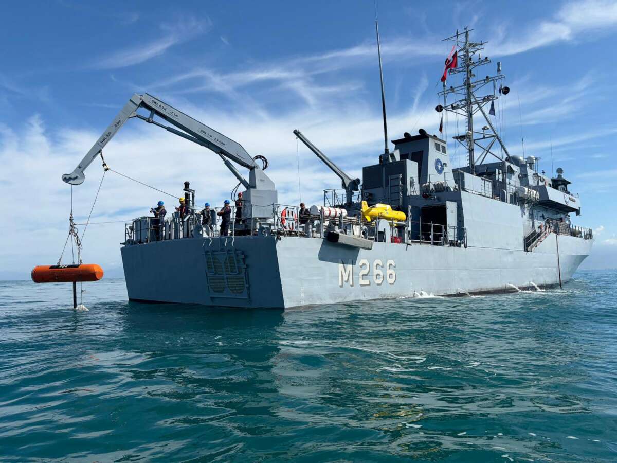TCG Amasra’dan NATO tatbikatında başarı: Tüm mayınlar tespit edildi