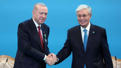 Kazakistan Cumhurbaşkanı Kasım Cömert Tokayev,