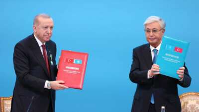 Cumhurbaşkanı Recep Tayyip Erdoğan'ın Astana