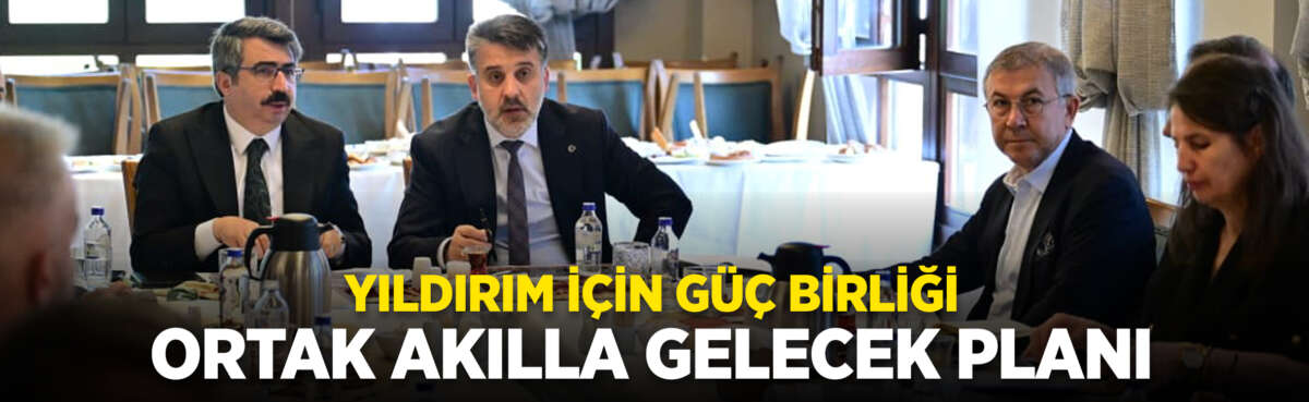 Yıldırım Belediye Başkanı Oktay Yılmaz,