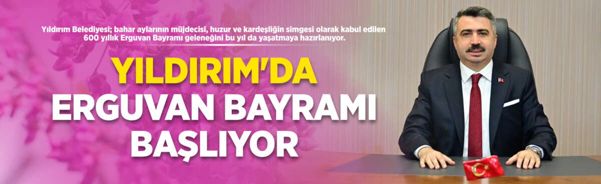 Yıldırım Belediyesi; bahar aylarının