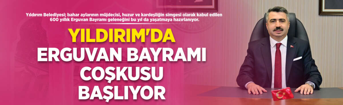 Yıldırım Belediyesi; bahar aylarının