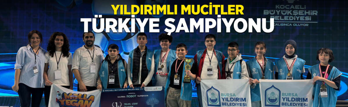 Yıldırım Belediyesi’nin çocukları bilim, teknoloji
