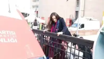 CHP Genel Merkezi önünde tahliye