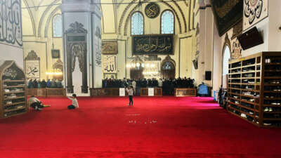 Bursa Ulucami’de Kurban Bayramı öncesi