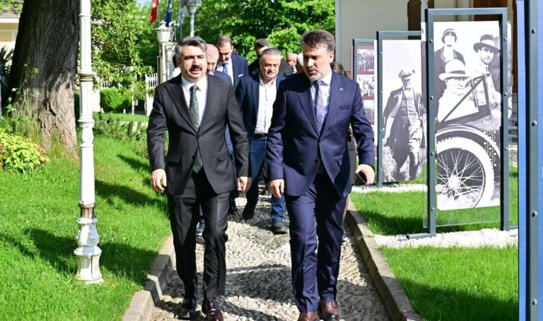 Bursa için önemli görüşme; Biba ve Yılmaz bir arada… Yıldırım Belediye Başkanı Oktay