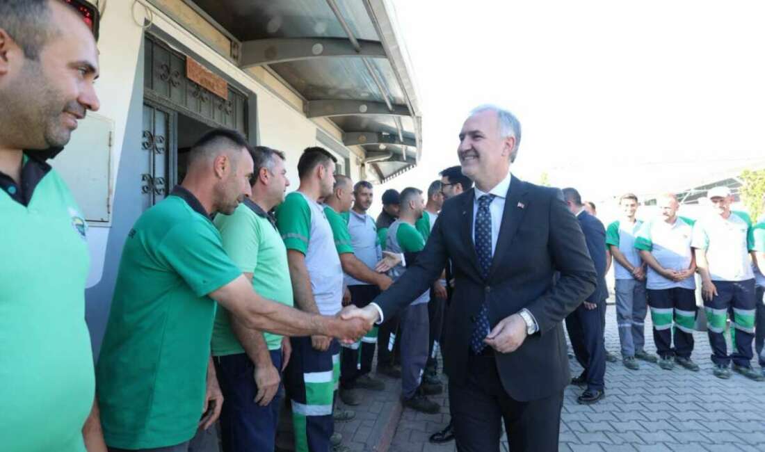 Başkan Alper Taban’dan personele moral; İstişareler yapıldı… İnegöl Belediye Başkanı Alper