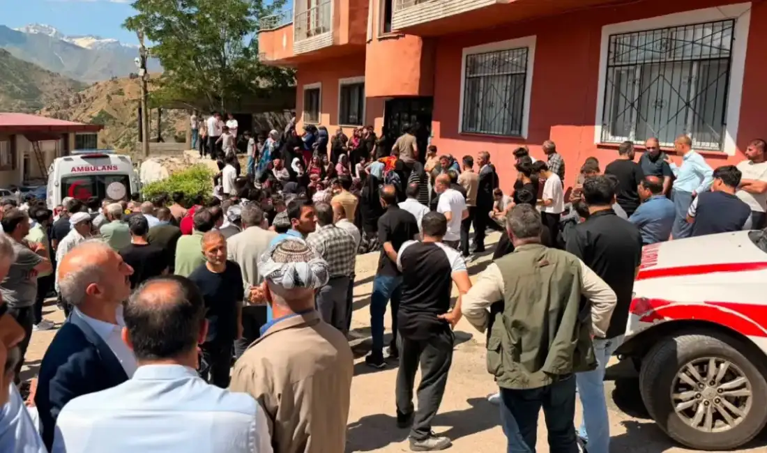 Hakkari'nin Şemdinli ilçesinde meydana