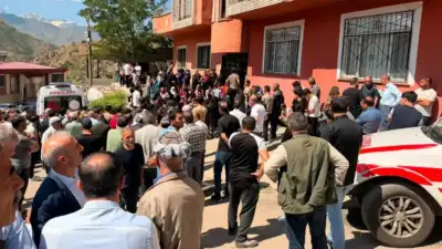 Hakkari'nin Şemdinli ilçesinde meydana gelen