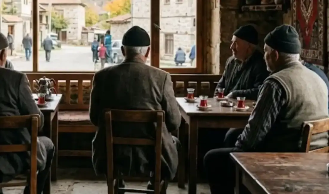 Köy kahvehanesi işletmecisinin kapalı