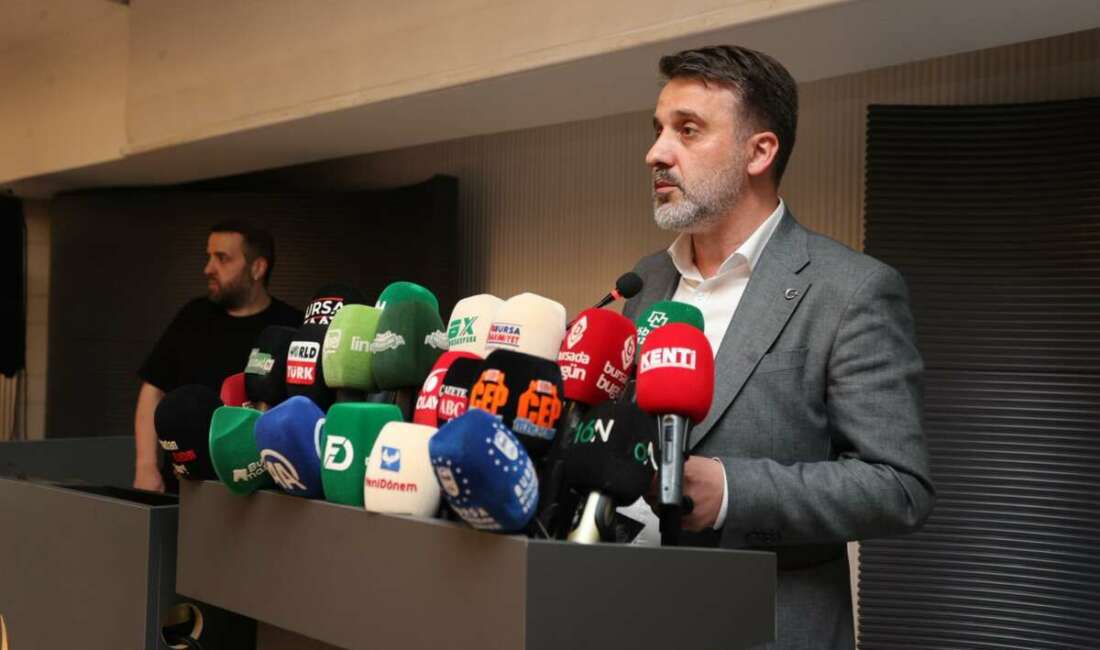 Şahin Biba; Bursaspor, Türk futbolunun zirvesinde yerini alacak Bu sezon Trendyol 1.