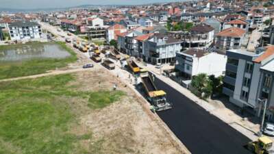  İnegöl'de altyapı ve üstyapı