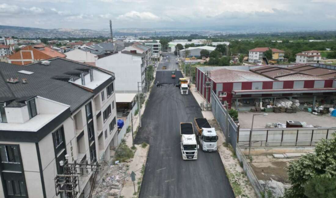 Bursa Büyükşehir, İnegöl’de asfalt çalışmalarına hız verdi! Bursa Büyükşehir Belediyesi, şehrin