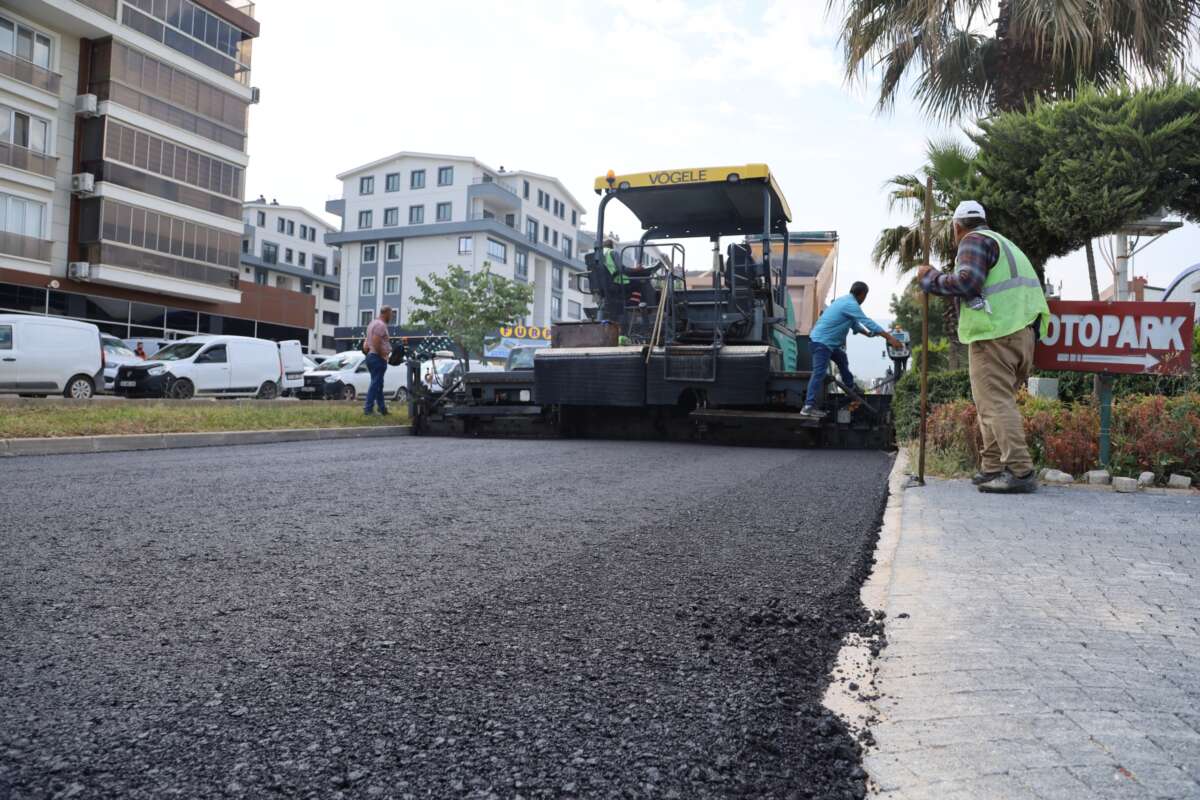 Bursa’da Nilüfer’in yolları yenileniyor
