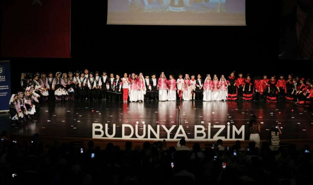 Bursa’da miniklerin büyüleyici gösterisi! Bursa Büyükşehir Belediyesi tarafından hayata