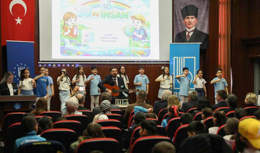 Bursa’da öğrenciler su konusunda bilinçlendirildi! Bursa Büyükşehir Belediyesi, ufak