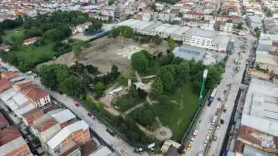 İnegöl Belediyesi’nin Botanik Park içerisinde
