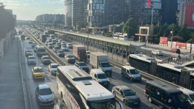 İstanbul’da bayram tatili sonrası trafik