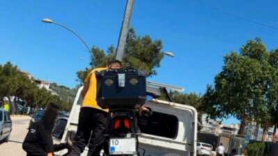 Balıkesir'in Erdek ilçesinde polis ekiplerinin