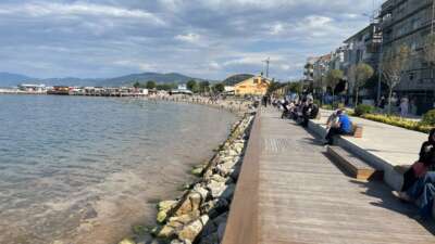 Bursa'nın Mudanya sahilinde son günlerde