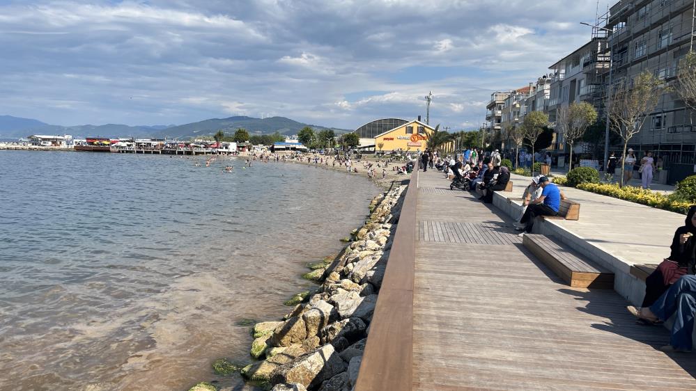 Bursa'nın Mudanya sahilinde son