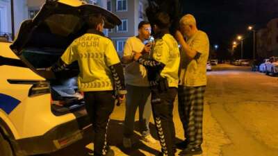 Bursa'nın İnegöl ilçesinde maddi hasarlı