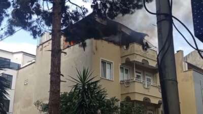 Bursa'nın Osmangazi ilçesinde bir