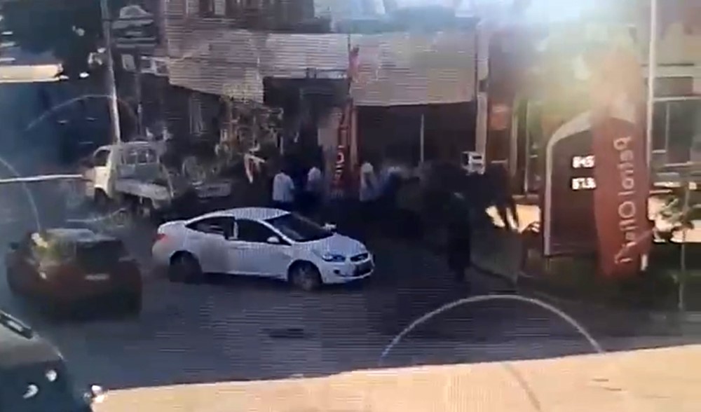 Bursa’nın İznik ilçesinde trafikte
