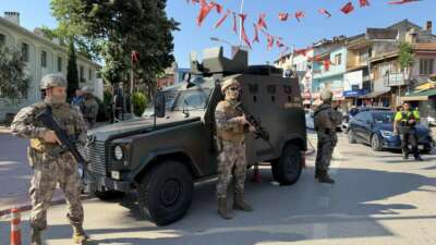 Bursa'nın İznik ilçesinde bir sürücü